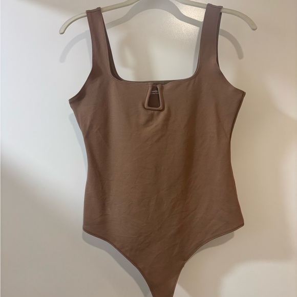 Abercrombie & Fitch Tops - Abercrombie & Fitch Tan Bodysuit